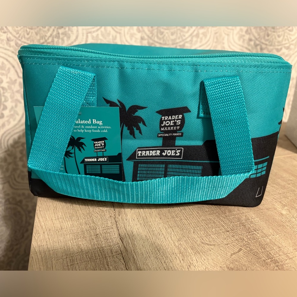 Trader Joe's Teal Insulated Bag